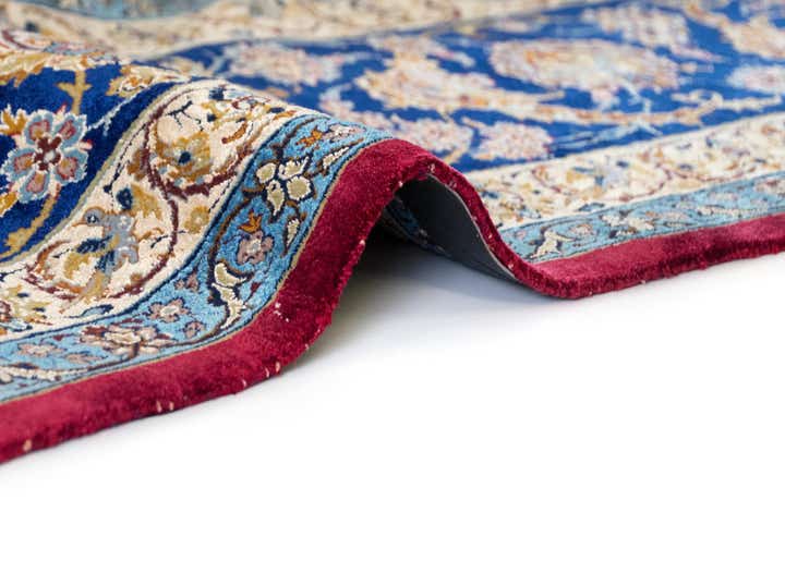 11' 6 x 16' 9 Hand Knotted Isfahan Persian Rug