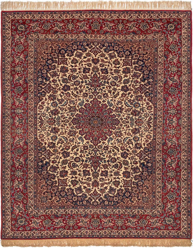 Detail image of 8' 2 x 11' 4 Isfahan Rug