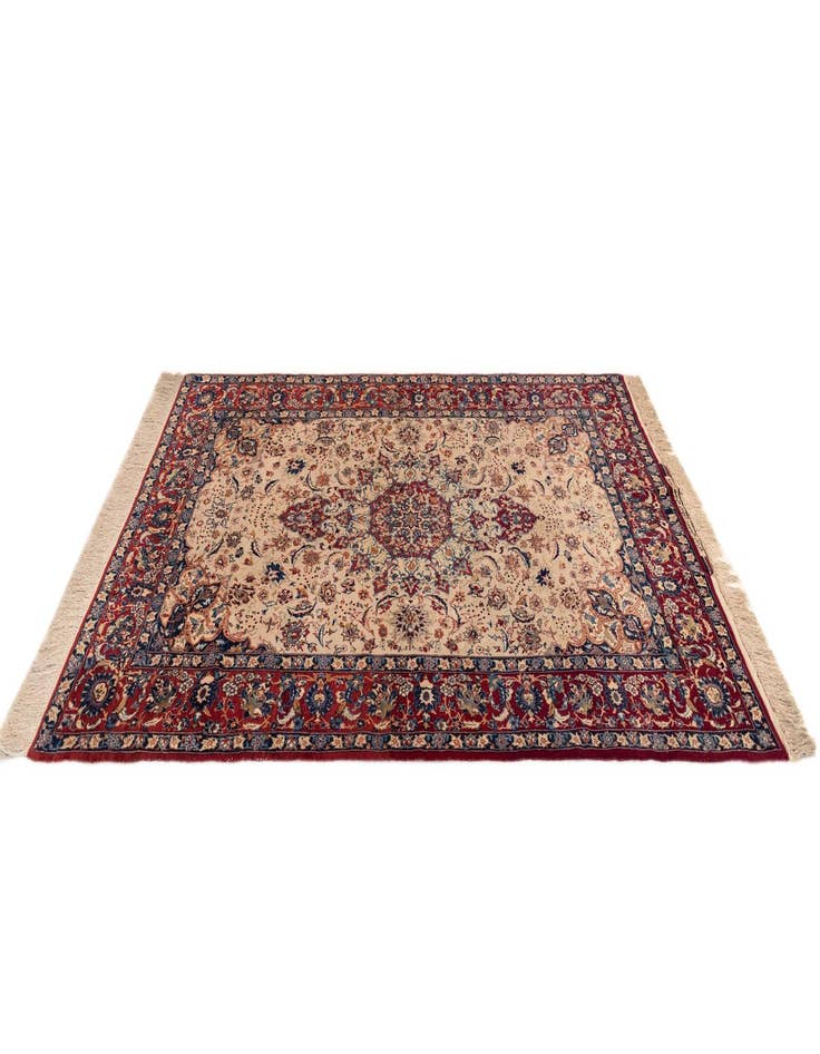 Detail image of 4' 8 x 7' 1 Isfahan Wool Rug