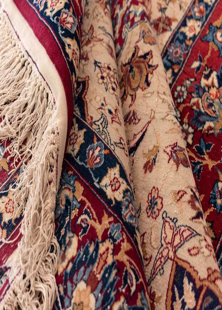 4' 8 x 7' 1 Isfahan Wool Rug
