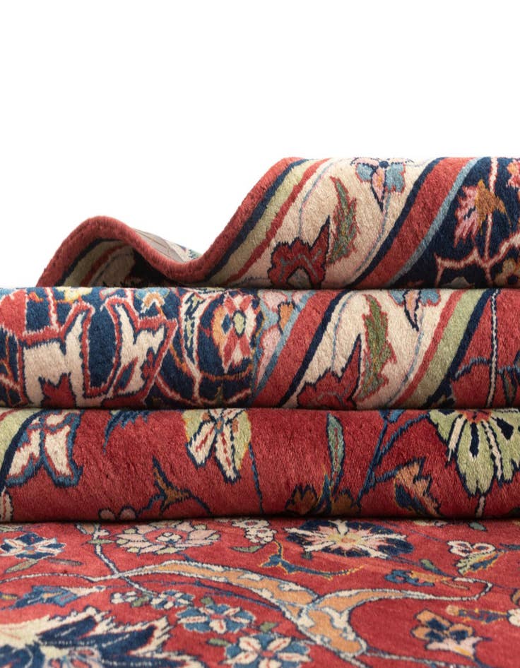 Detail image of 10' 8 x 13' 1 Isfahan Rug
