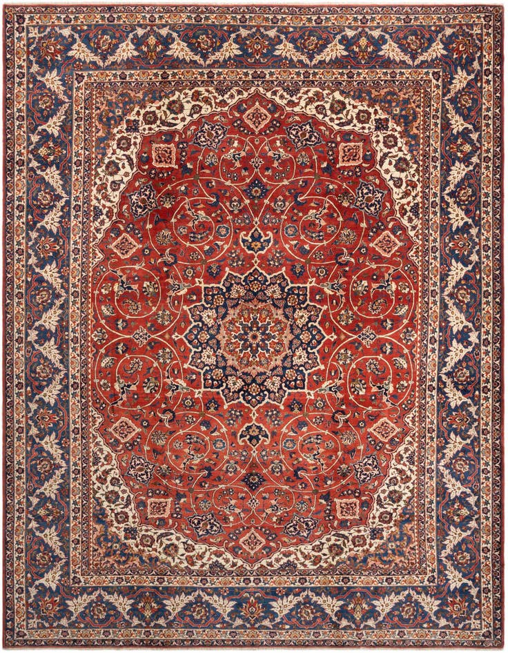Detail image of 10' 4 x 14' 1 Isfahan Rug