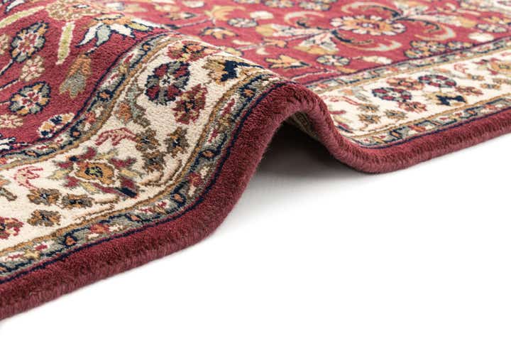 4' x 6' Hand Knotted Isfahan Wool Rug