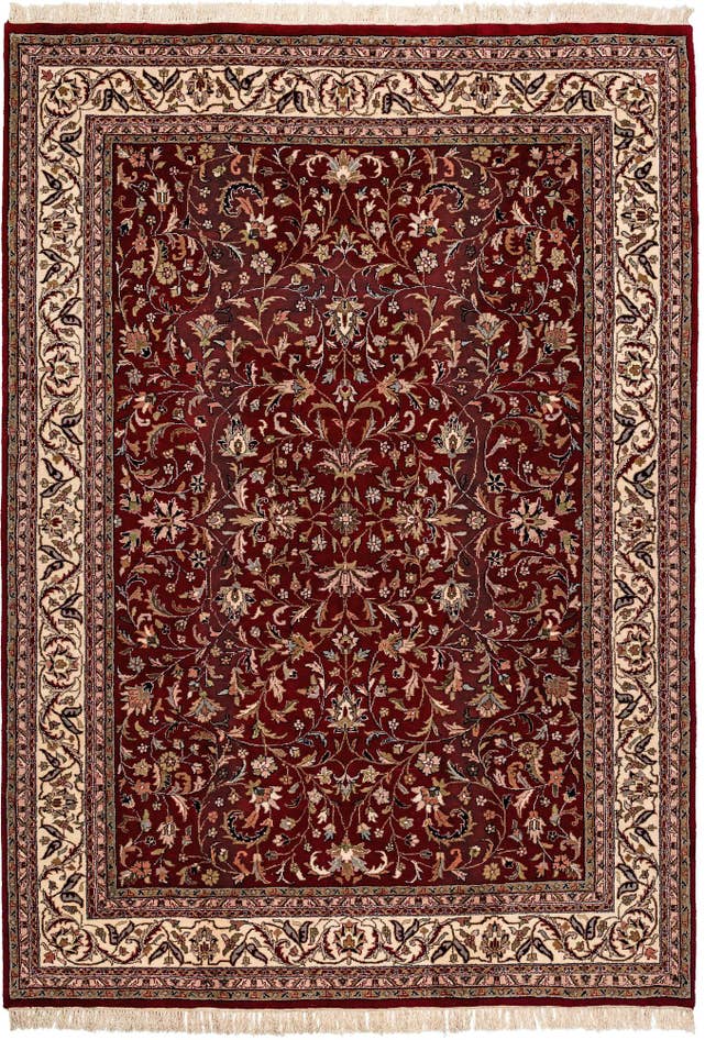 Detail image of 8' x 11' 3 Hand Knotted Isfahan Wool Rug