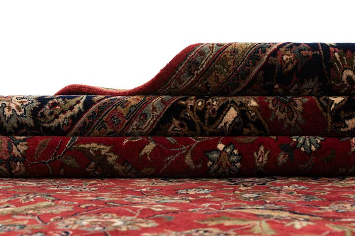 8' 3 x 11' 8 Hand Knotted Isfahan Oriental Wool Rug