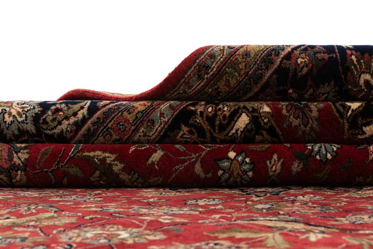 Detail image of 8' 3 x 11' 8 Hand Knotted Isfahan Oriental Wool Rug