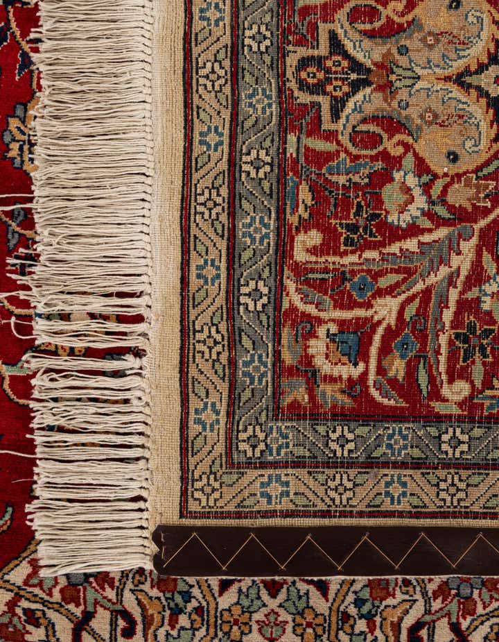 7' 3 x 10' 7 Hand Knotted Isfahan Wool Rug