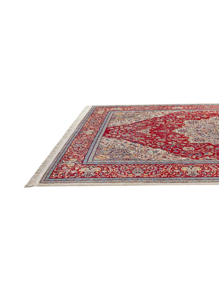 7' 3 x 10' 7 Hand Knotted Isfahan Wool Rug