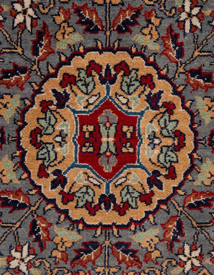 7' 3 x 10' 7 Hand Knotted Isfahan Wool Rug