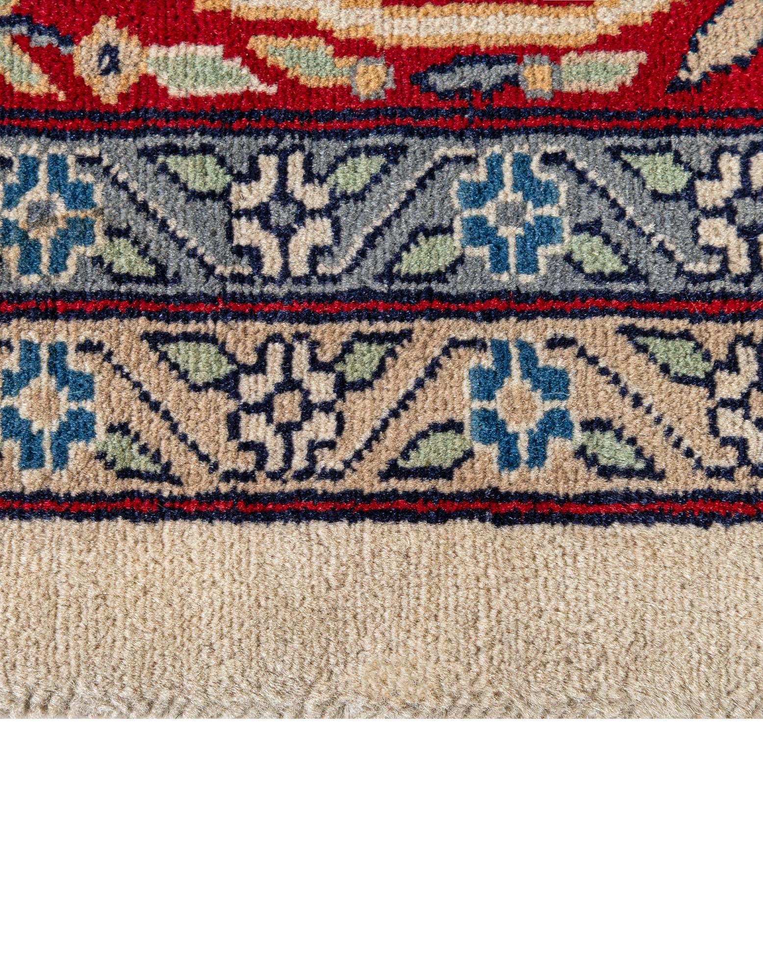7' 3 x 10' 7 Hand Knotted Isfahan Wool Rug