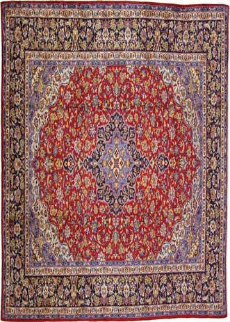 9' 8 x 13' 3 Hand Knotted Isfahan Persian Wool Rug