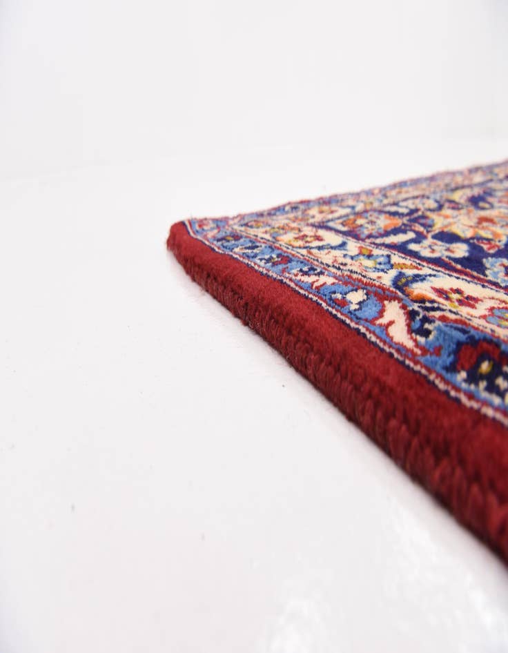 Detail image of 9' 8 x 13' 3 Hand Knotted Isfahan Persian Wool Rug