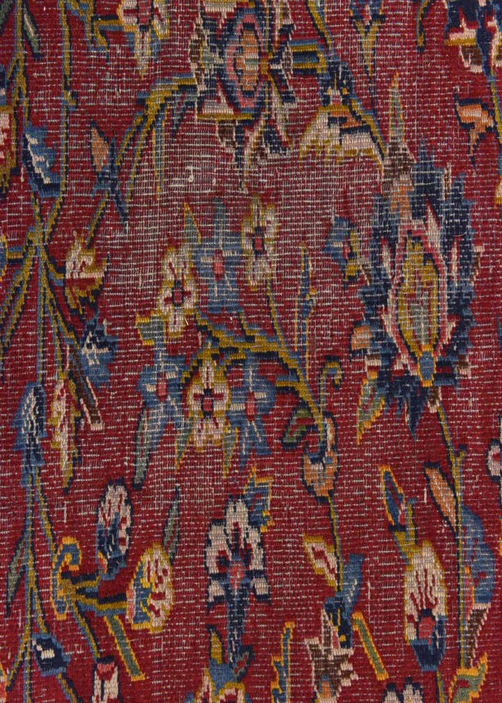 9' 10 x 13' 2 Hand Knotted Isfahan Persian Wool Rug