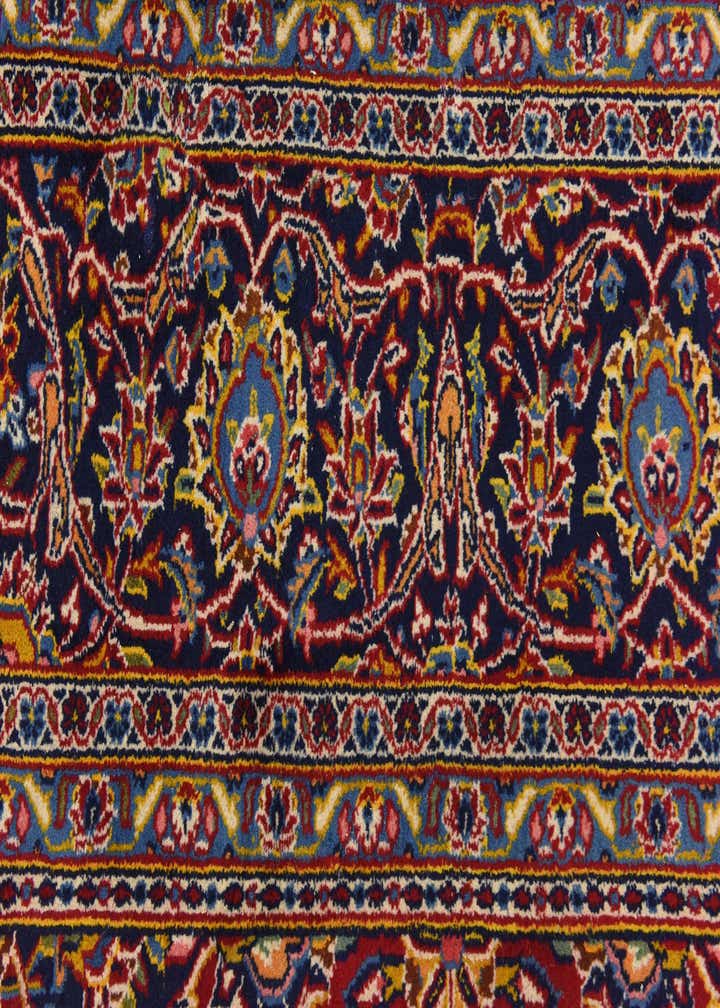 9' 10 x 13' 2 Hand Knotted Isfahan Persian Wool Rug