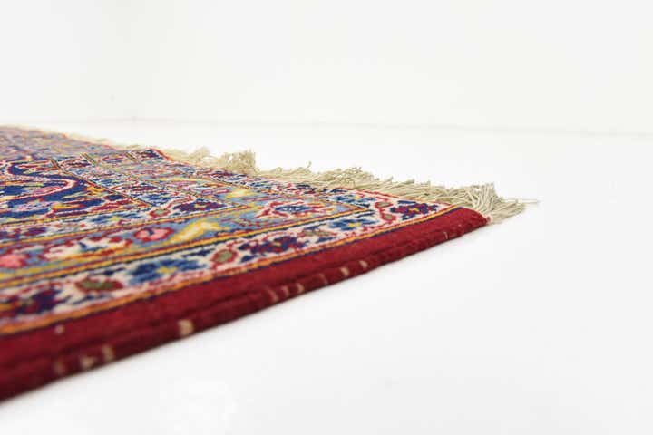 9' 10 x 13' 2 Hand Knotted Isfahan Persian Wool Rug