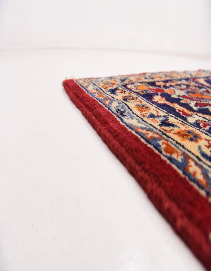 Detail image of 9' 9 x 13'  Hand Knotted Isfahan Persian Wool Rug