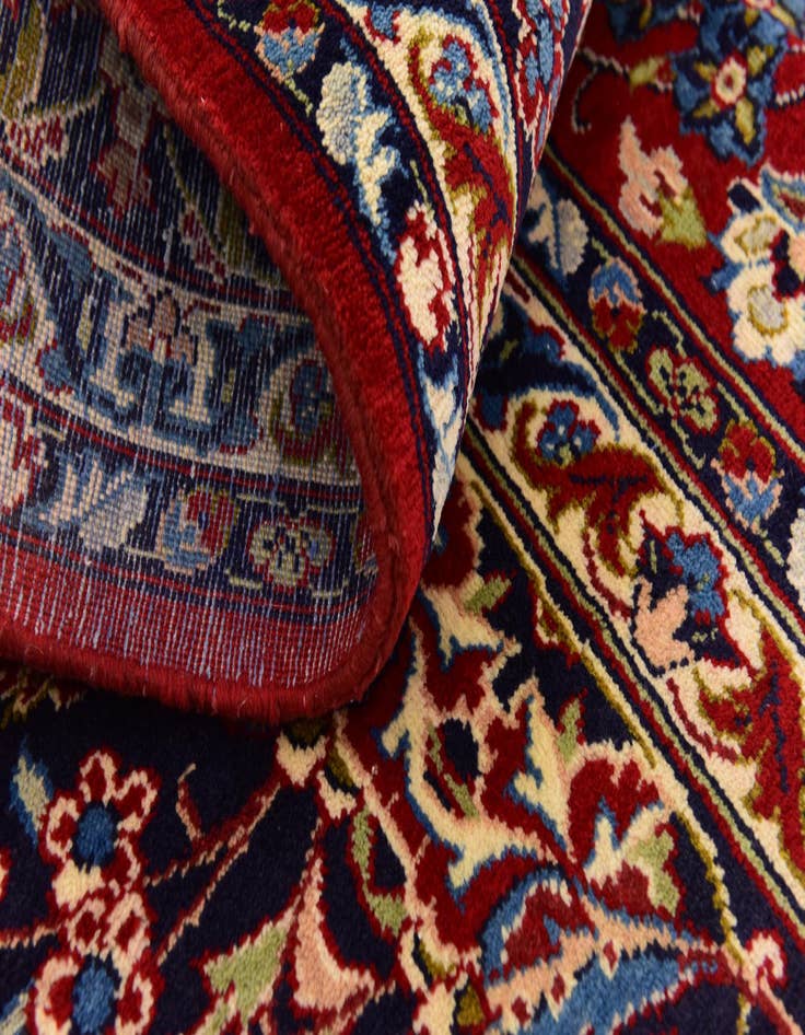 Detail image of 10' x 13' 3  Hand Knotted Isfahan Persian Wool Rug