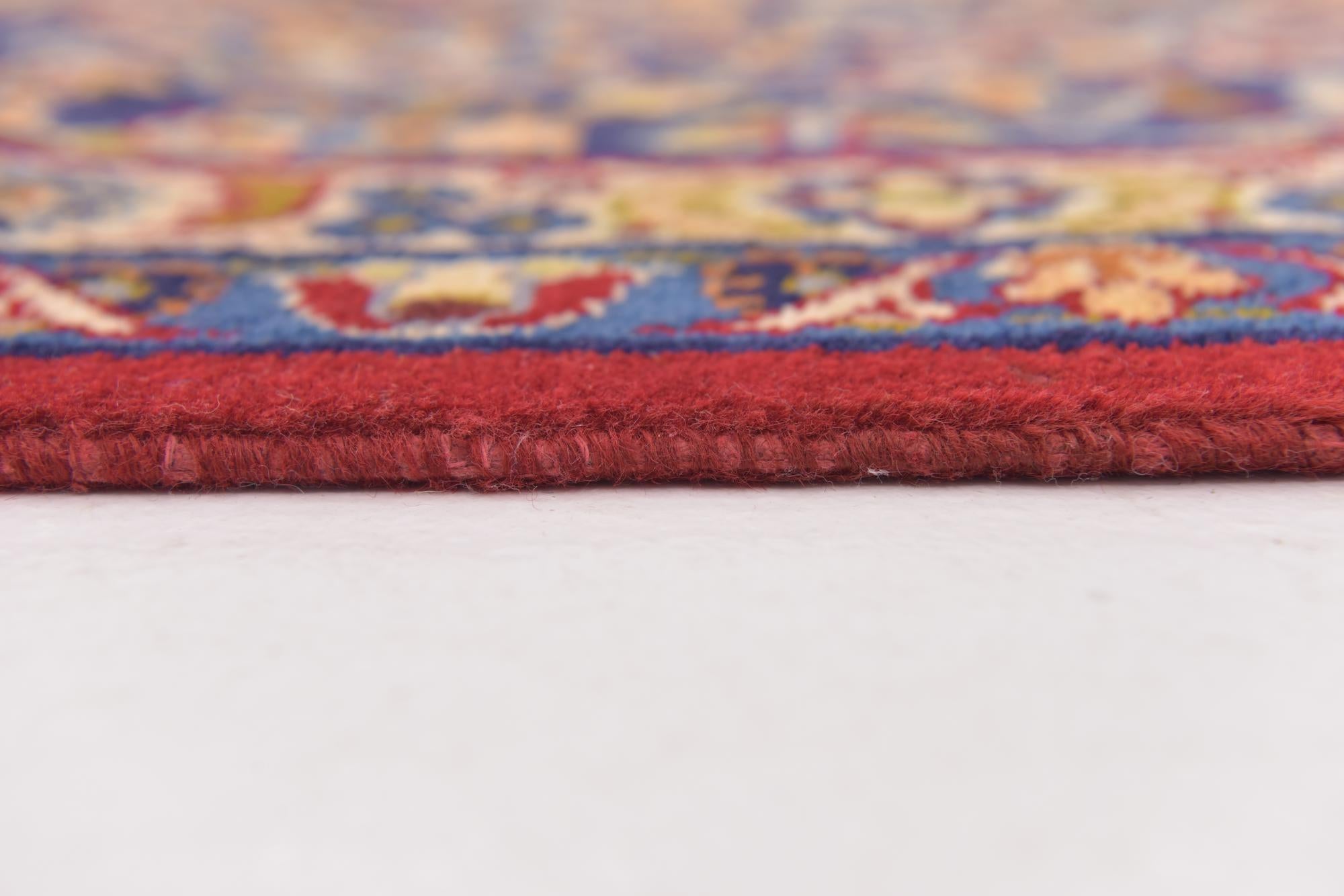 9' 8 x 12' 10 Hand Knotted Isfahan Persian Wool Rug