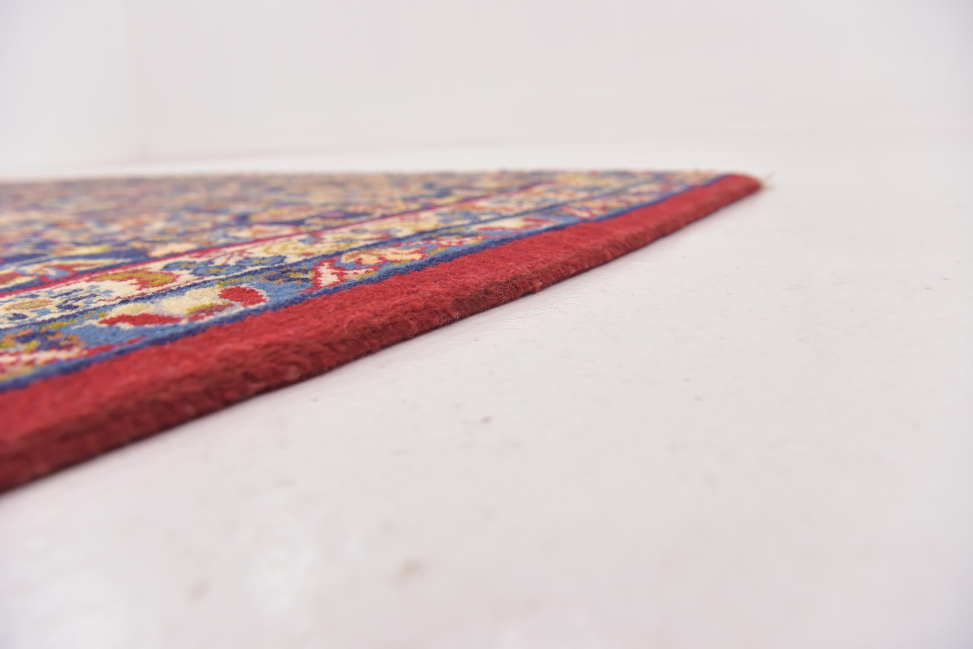 9' 8 x 12' 10 Hand Knotted Isfahan Persian Wool Rug
