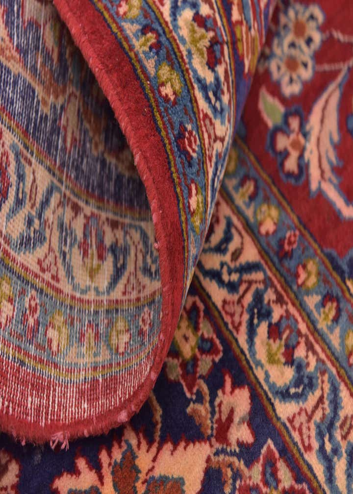 9' 8 x 13' Hand Knotted Isfahan Persian Wool Rug