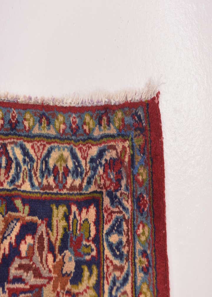 9' 8 x 13' Hand Knotted Isfahan Persian Wool Rug