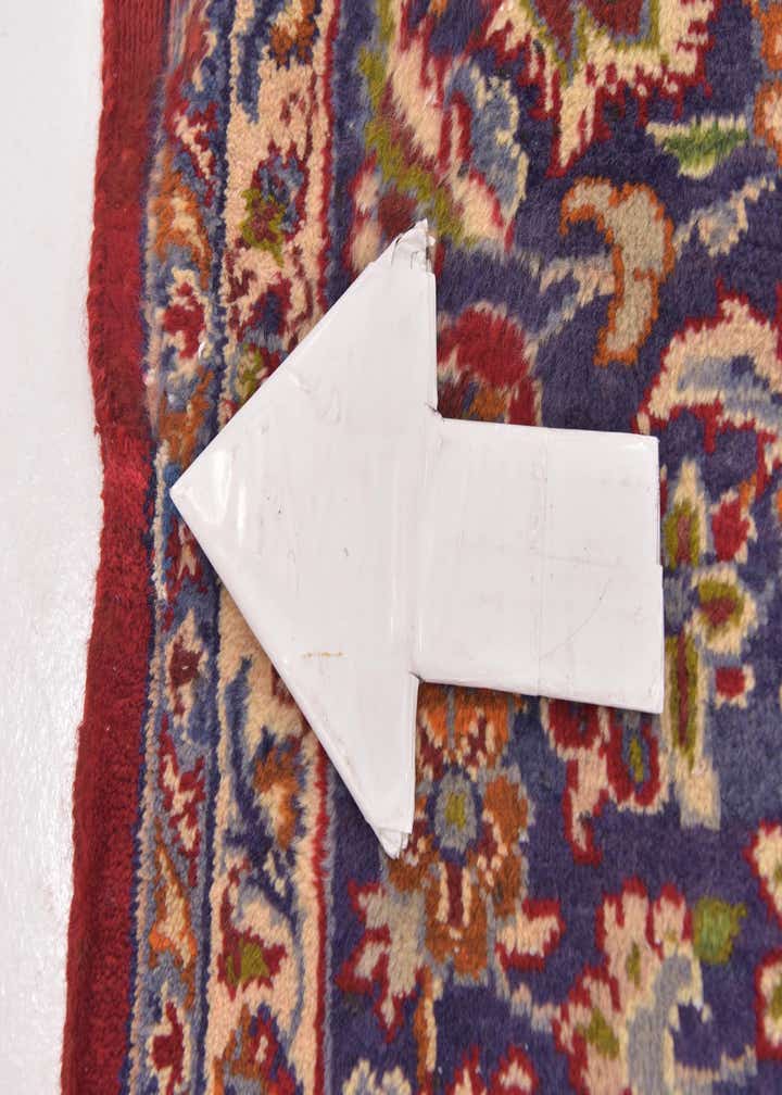 9' 10 x 13' 2 Hand Knotted Isfahan Persian Wool Rug