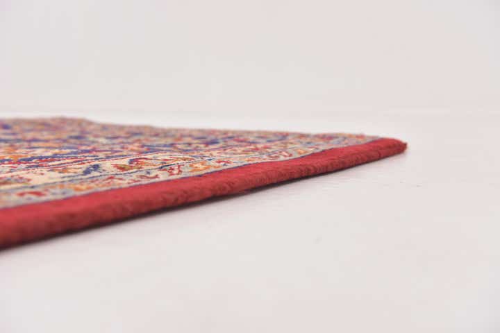 9' 10 x 13' 2 Hand Knotted Isfahan Persian Wool Rug