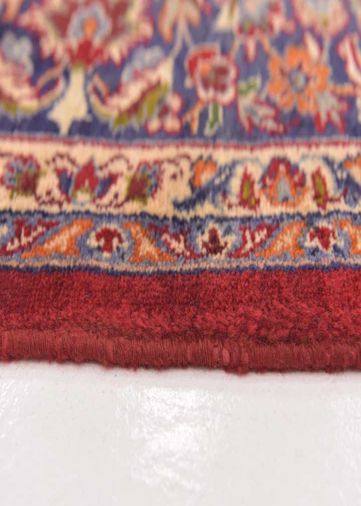 9' 10 x 13' 2 Hand Knotted Isfahan Persian Wool Rug