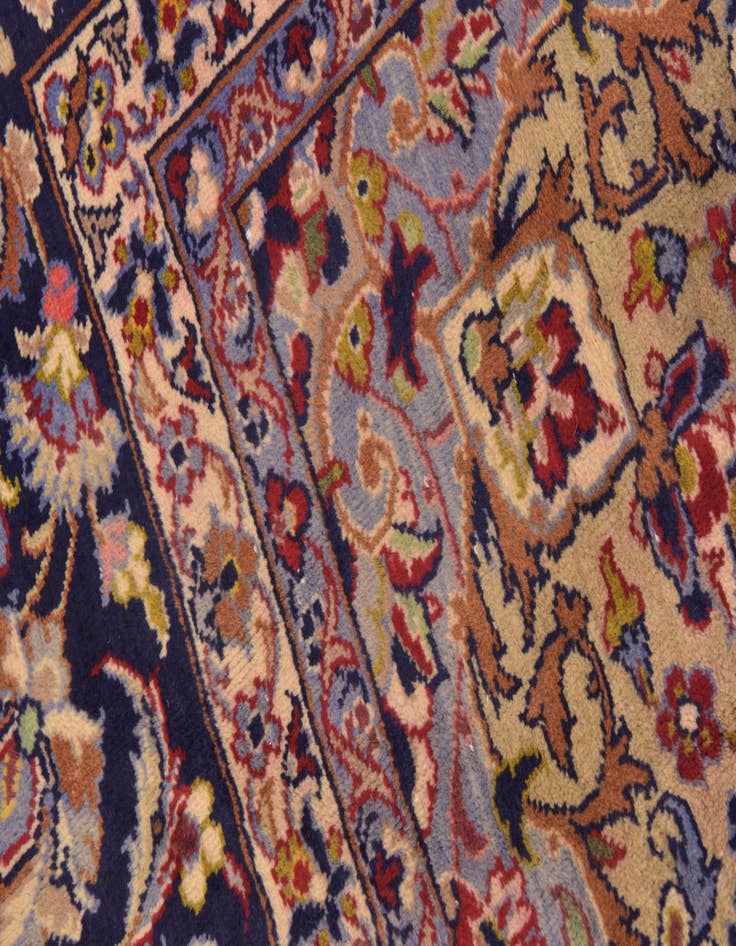 Detail image of 9' 10 x 13' 4 Hand Knotted Isfahan Persian Wool Rug