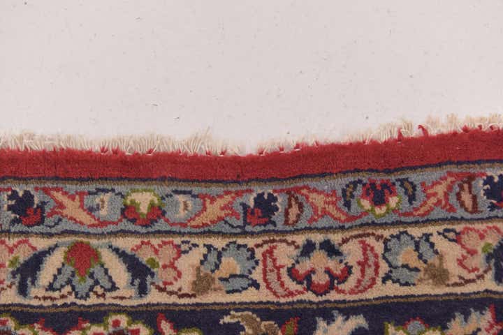 9' 9 x 12' 8 Hand Knotted Isfahan Persian Wool Rug