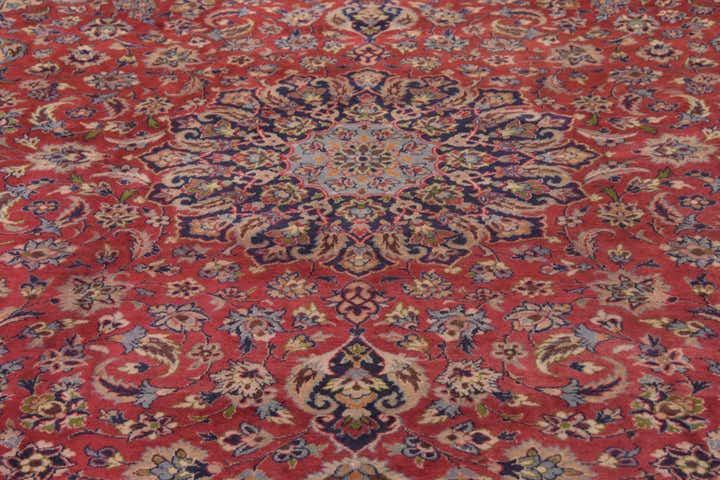 9' 9 x 12' 8 Hand Knotted Isfahan Persian Wool Rug