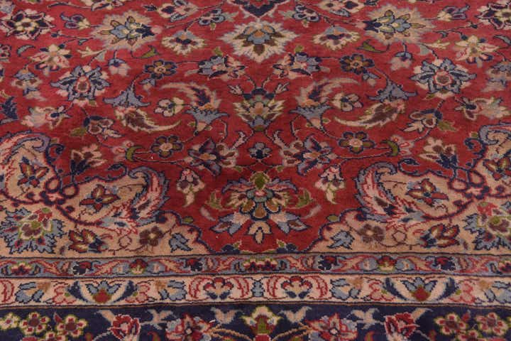 9' 9 x 12' 8 Hand Knotted Isfahan Persian Wool Rug