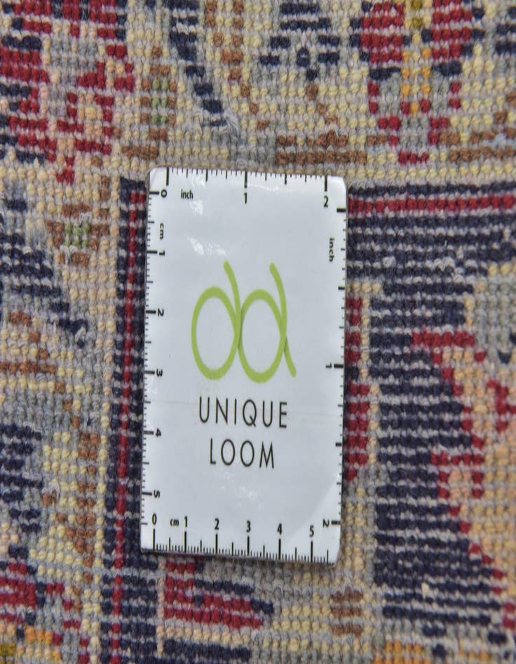 Detail image of 9' 7 x 12' 10 Hand Knotted Isfahan Persian Wool Rug