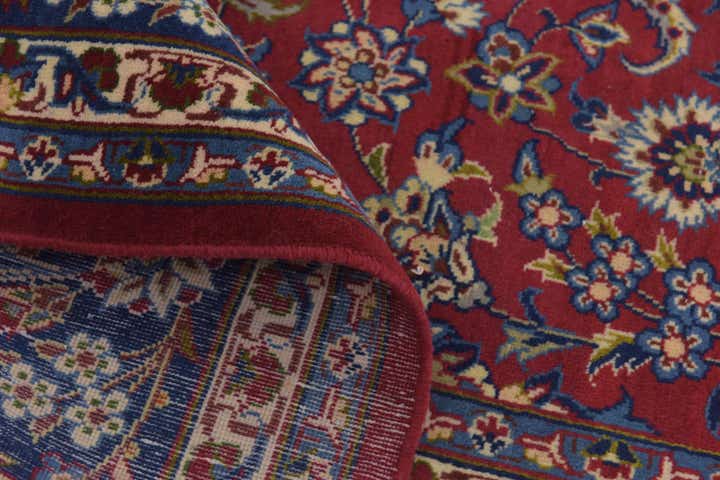 10' x 15' Hand Knotted Isfahan Persian Wool Rug