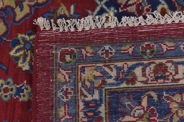 10' x 15' Hand Knotted Isfahan Persian Wool Rug