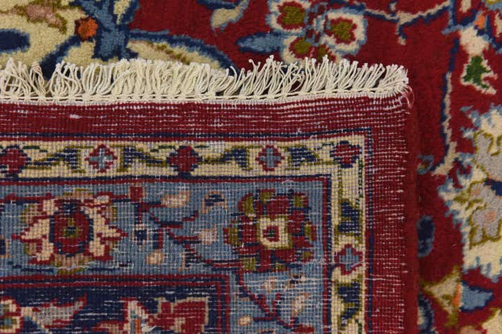 9' 8 x 14' 8 Hand Knotted Isfahan Persian Wool Rug
