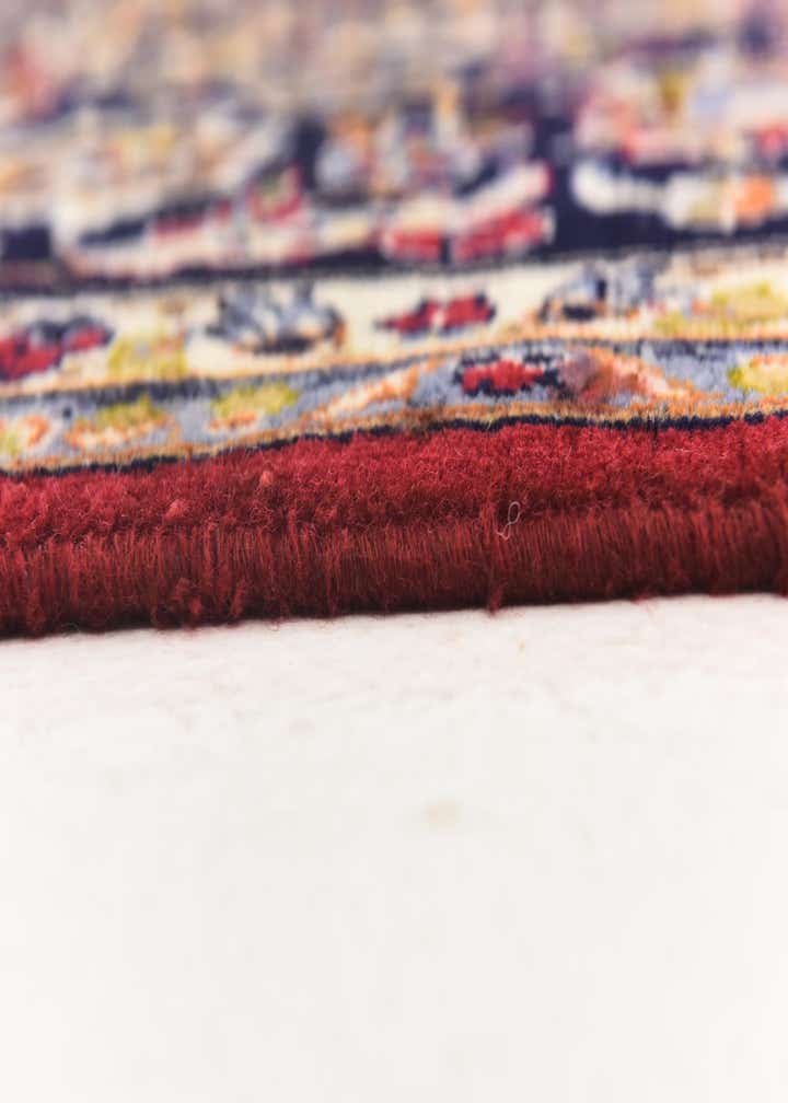 9' 9 x 13' Hand Knotted Isfahan Persian Wool Rug