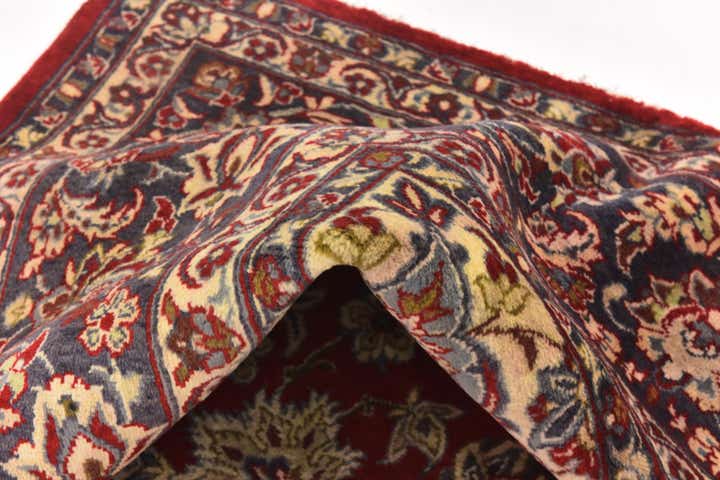 9' 5 x 13' 9 Hand Knotted Isfahan Persian Wool Rug