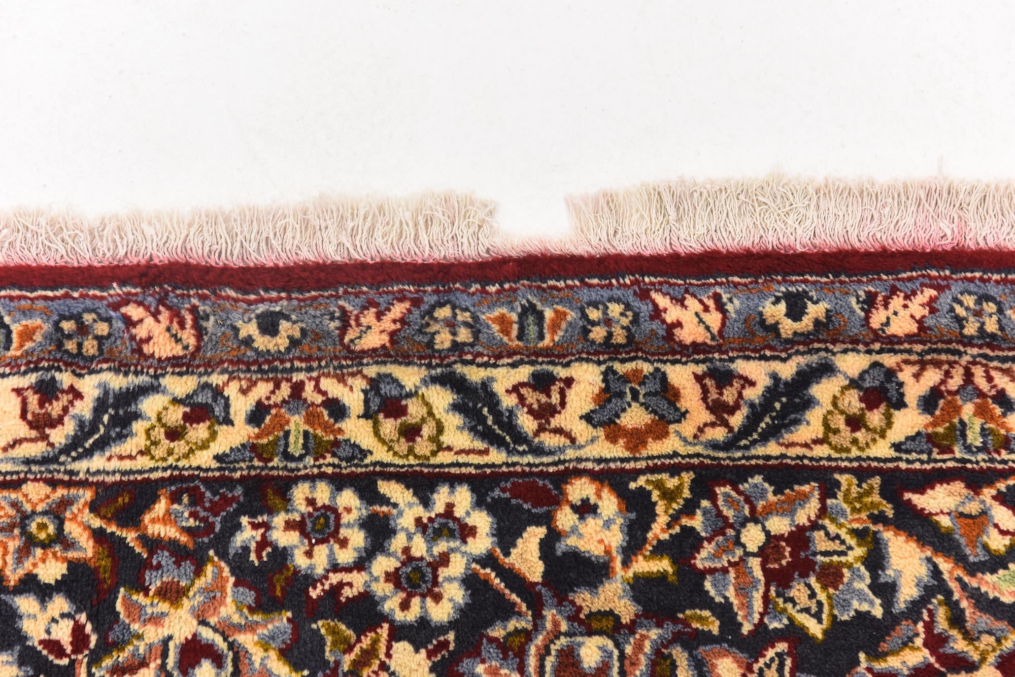 9' 6 x 12' 10 Hand Knotted Isfahan Persian Wool Rug