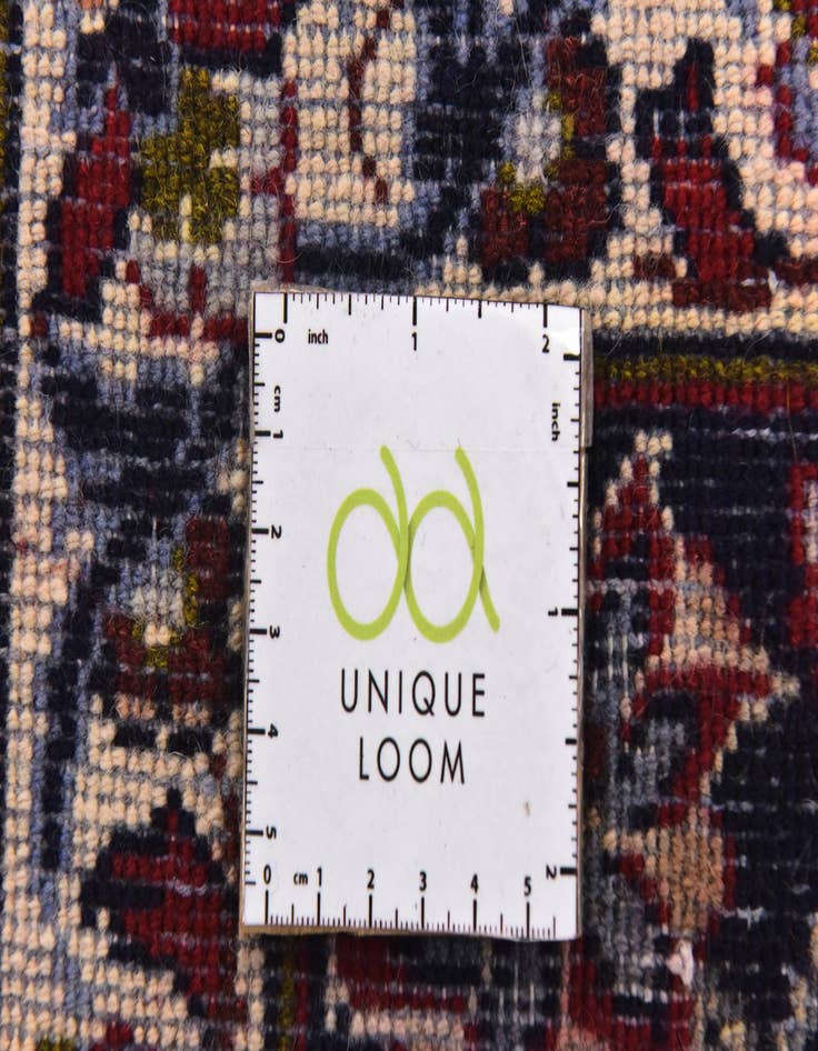 Detail image of 9' 9 x 13'  Hand Knotted Isfahan Persian Wool Rug