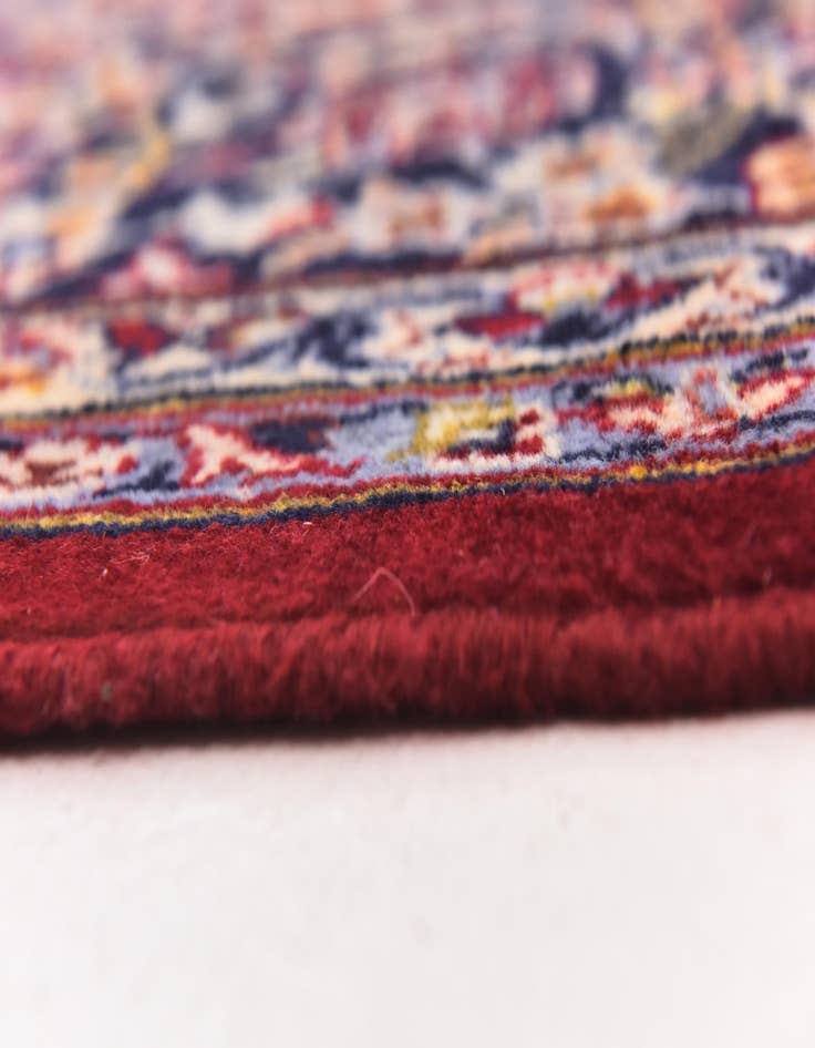 Detail image of 9' 9 x 13'  Hand Knotted Isfahan Persian Wool Rug