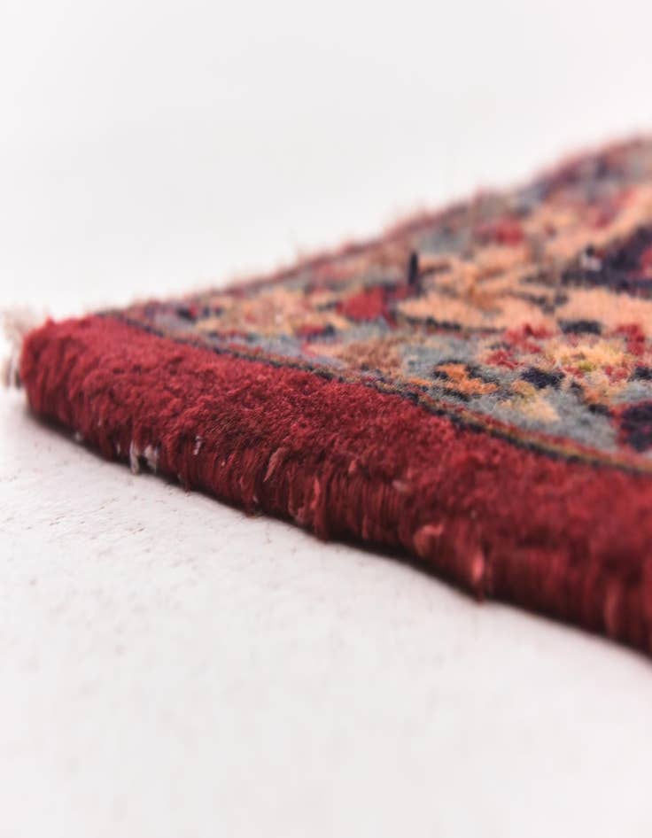 Detail image of 9' 8 x 13' 6  Hand Knotted Isfahan Persian Wool Rug