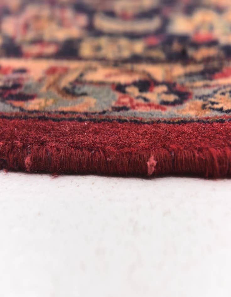 Detail image of 9' 8 x 13' 6  Hand Knotted Isfahan Persian Wool Rug