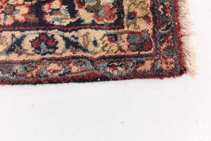 9' 7 x 12' 9 Hand Knotted Isfahan Persian Wool Rug