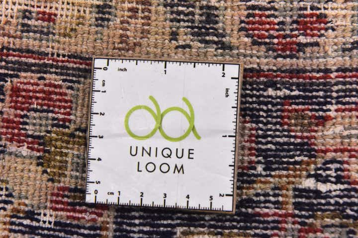 9' 7 x 12' 9 Hand Knotted Isfahan Persian Wool Rug