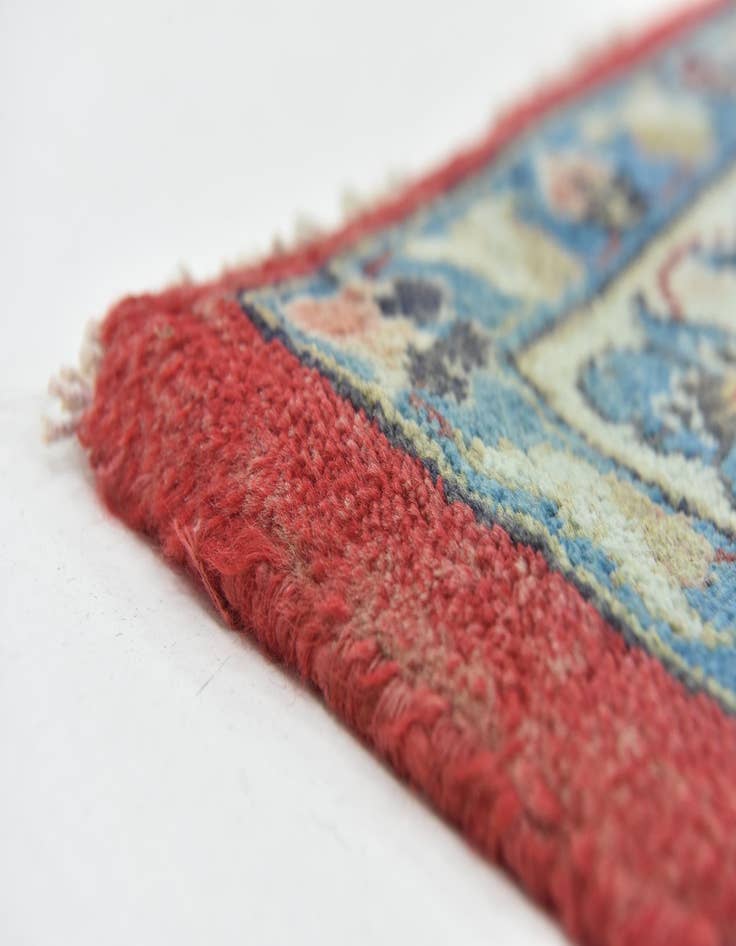 Detail image of 10' x 14' 5 Hand Knotted Isfahan Persian Wool Rug