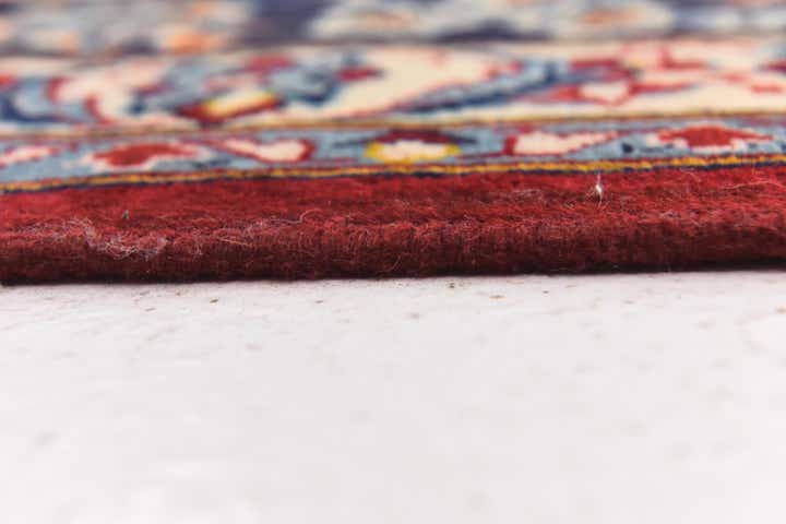 9' 10 x 13' 8 Hand Knotted Isfahan Persian Wool Rug