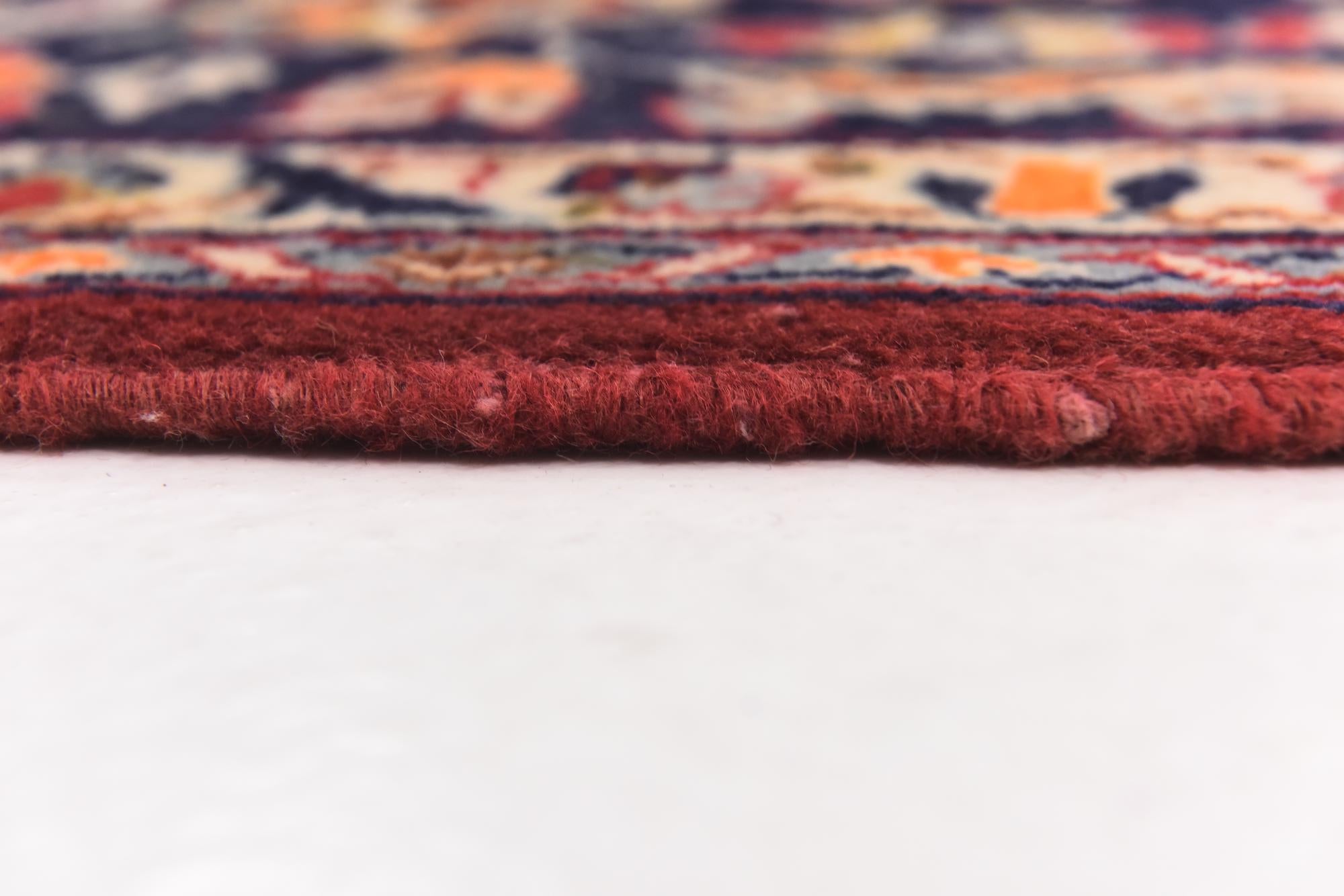 9' 10 x 13' 3 Hand Knotted Isfahan Persian Wool Rug