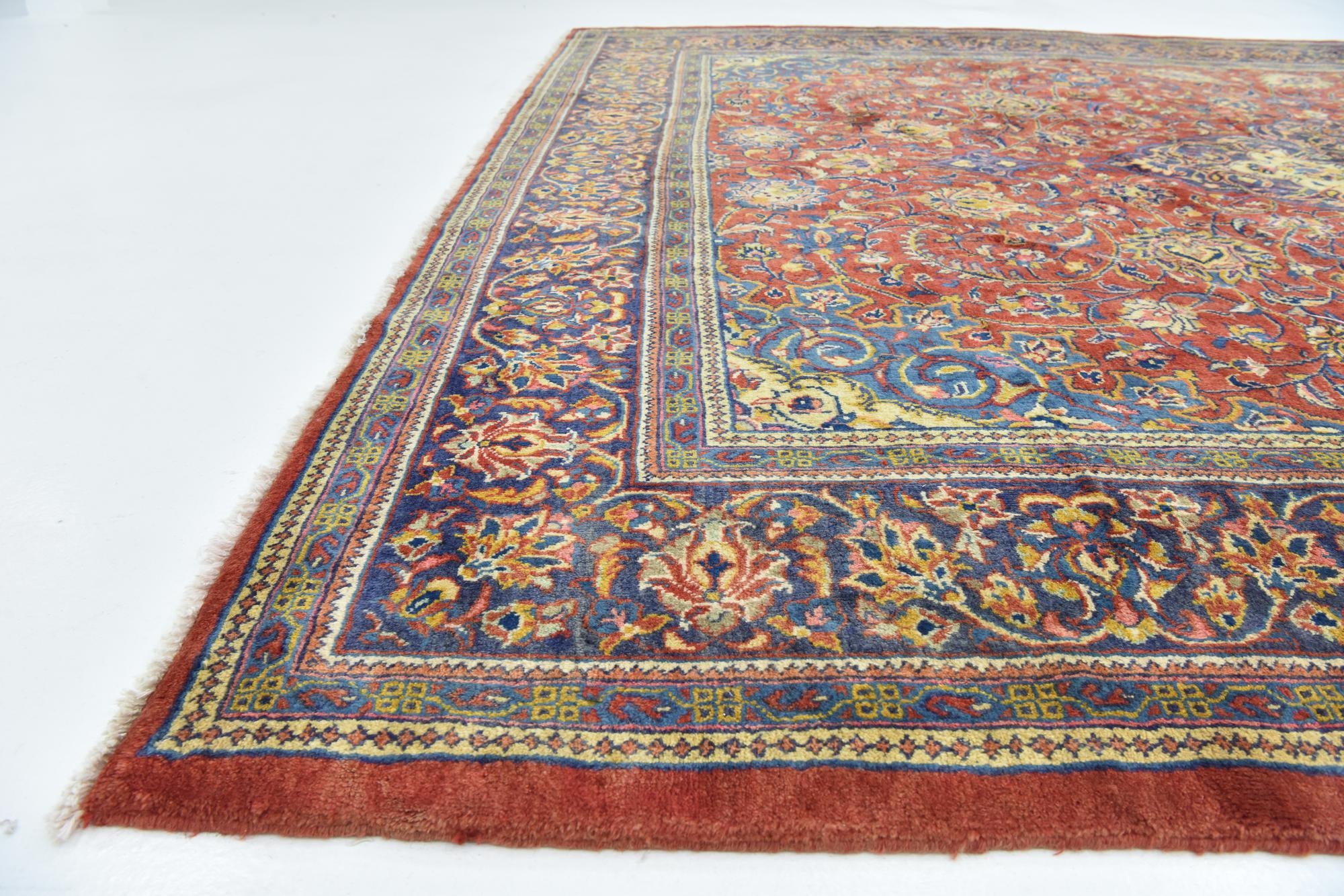 305cm x 390cm anudado a mano Isfahan Alfombra Persa Lana