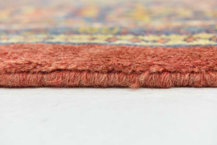 10' x 12' 9 Hand Knotted Isfahan Persian Wool Rug